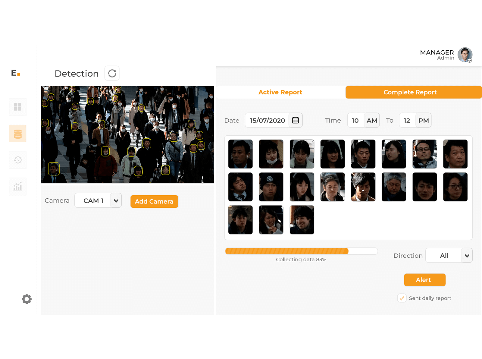 interactive surveillance dashboard