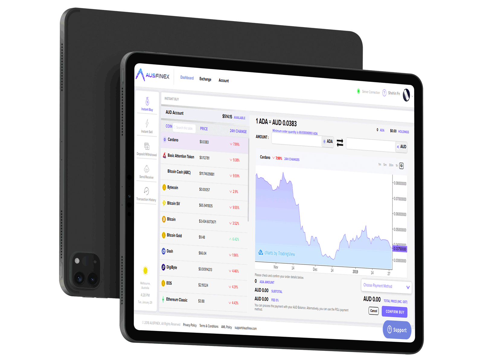 crypto asset exchange